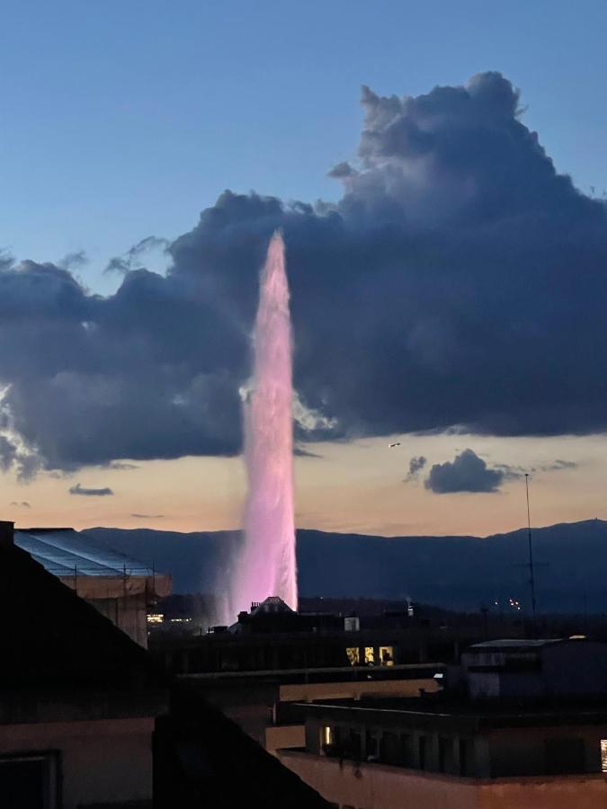 Wowappartements Vue Sur Le Jet D'Eau Женева Екстер'єр фото